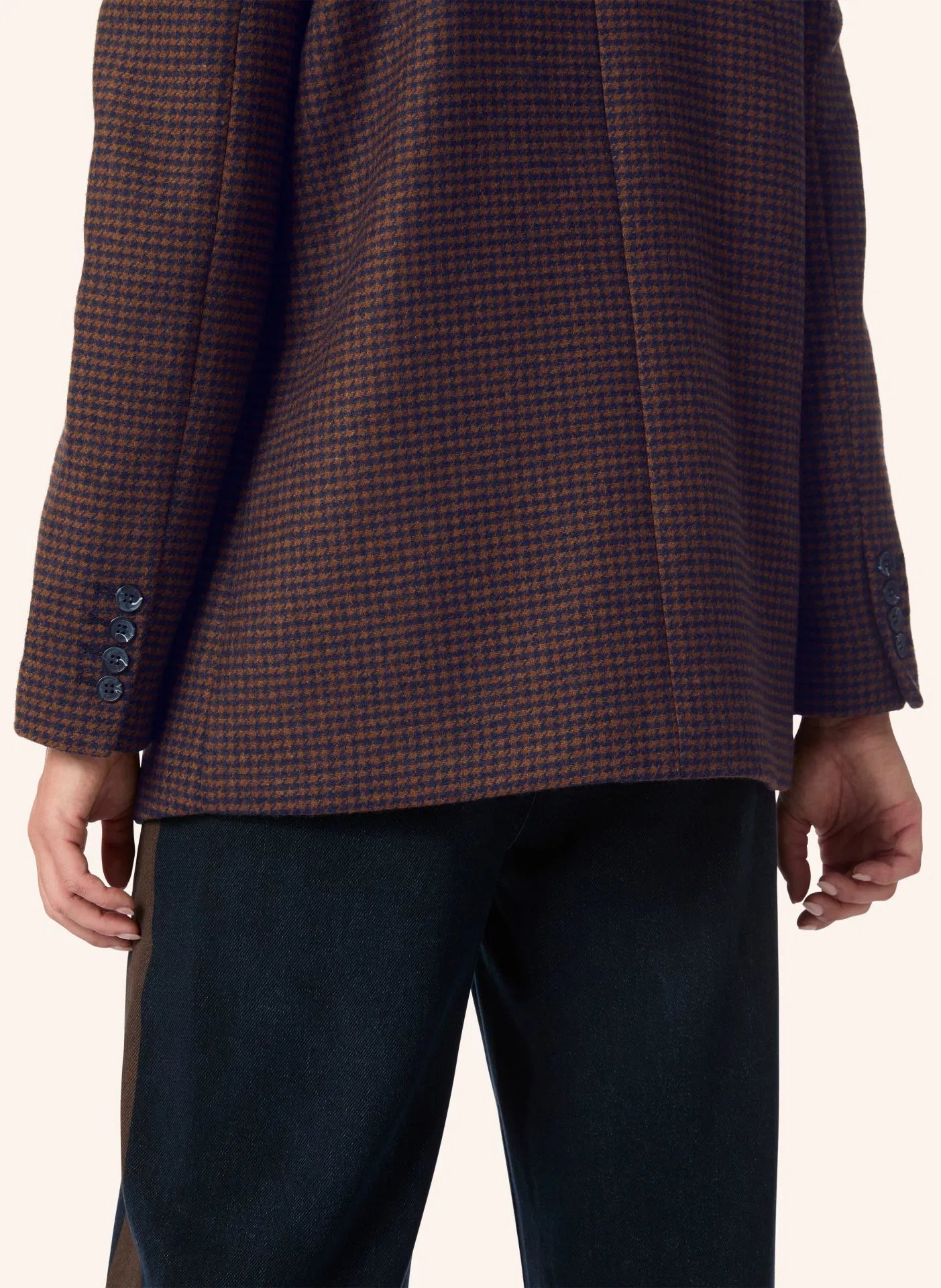 Malej Blazer in Blau/Braun