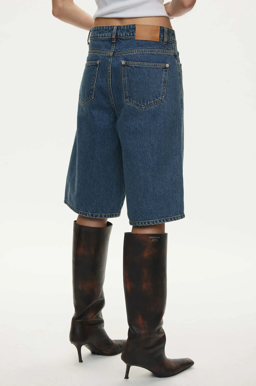 Oval Square Edie Denim Short