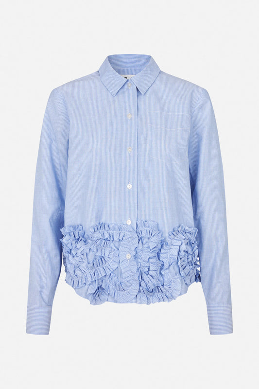 Baum und Pferdgarten Mariel Bluse Hellblau Gestreift