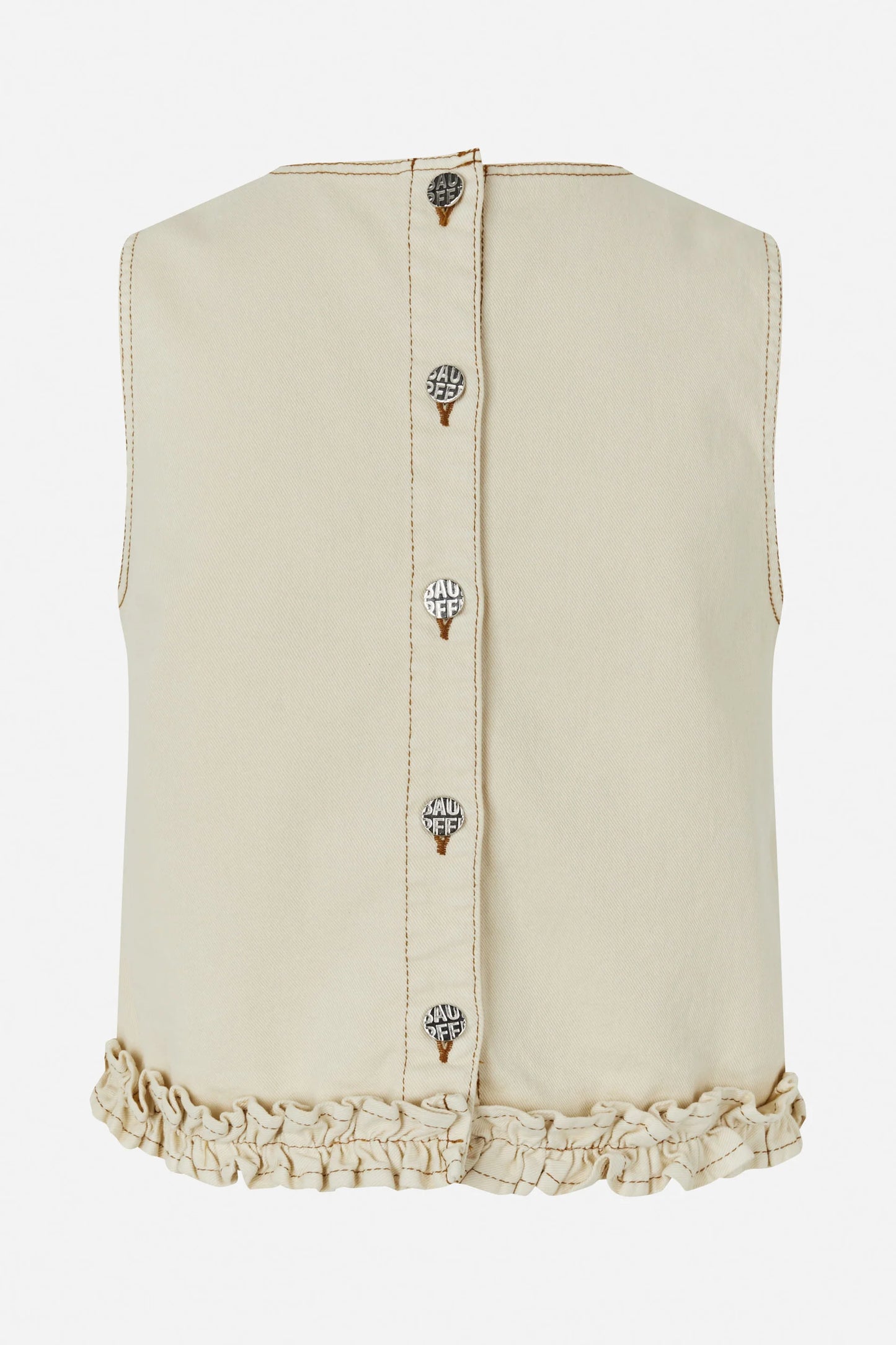 Baum und Pferdgarten Madie Jeansbluse Sand