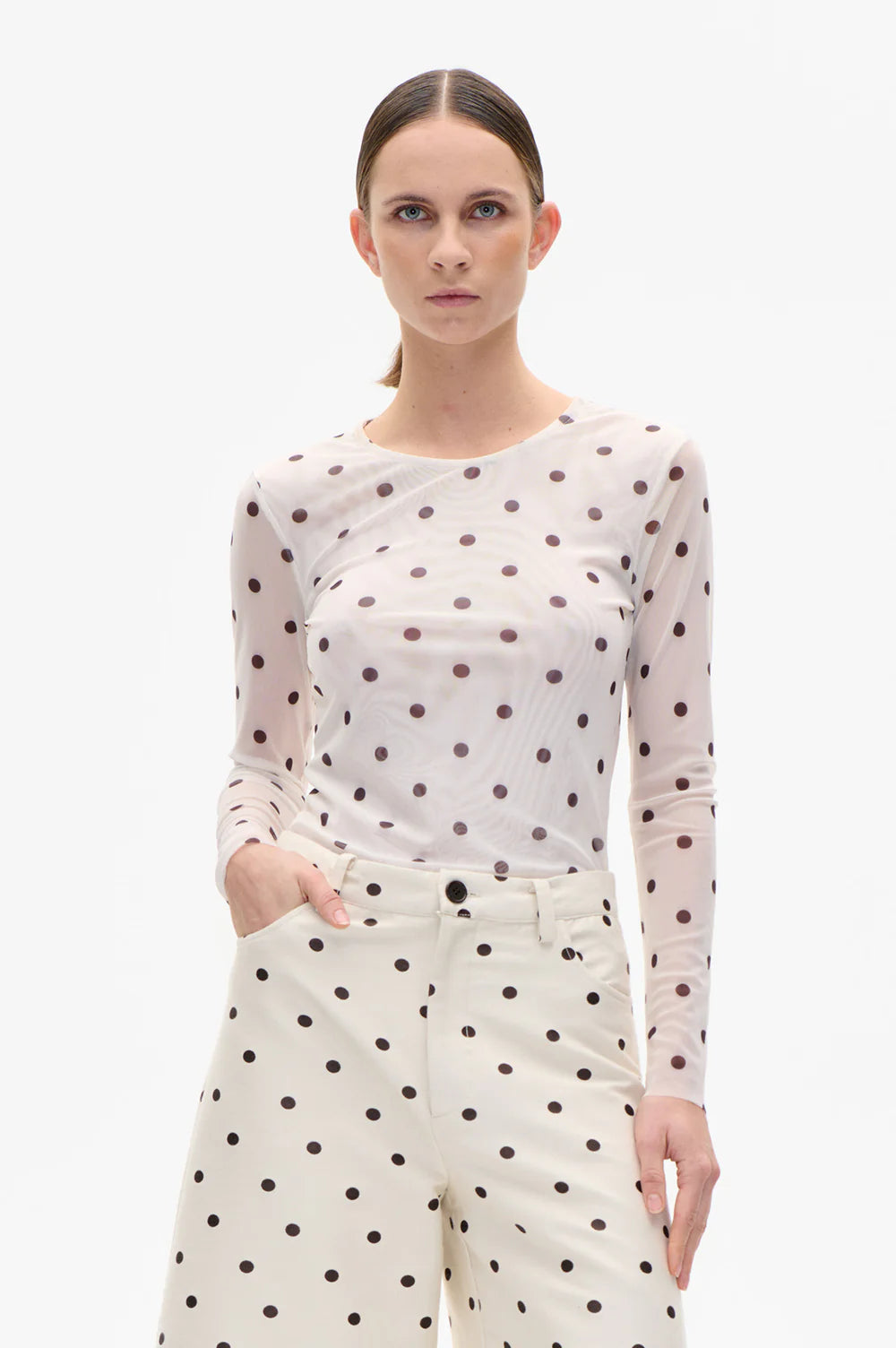 Baum und Pferdgarten Jodie Bluse Polka Dots