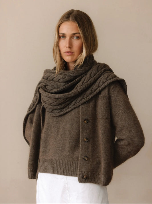 Anna v Berg Studio Lilly Brushed in Nougat