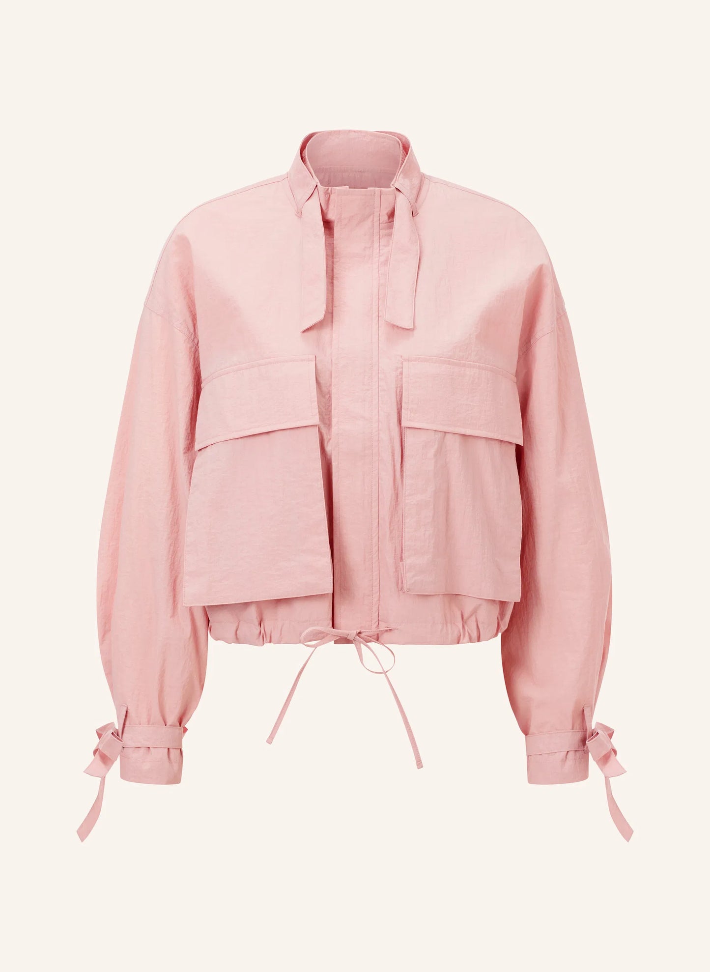 Malej Jacke in Pink Pfirsich