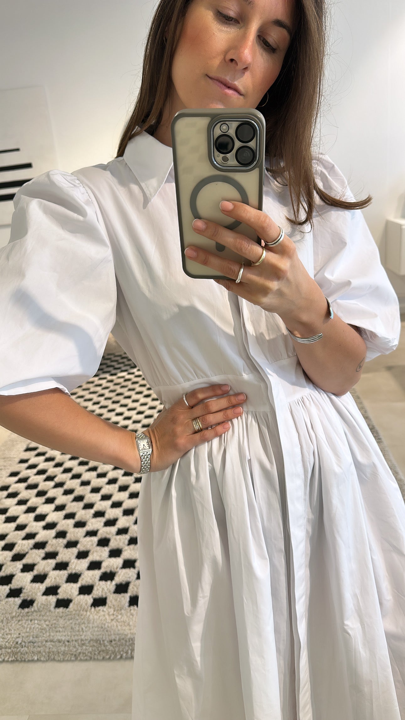 Kleid Smilla in Weiss