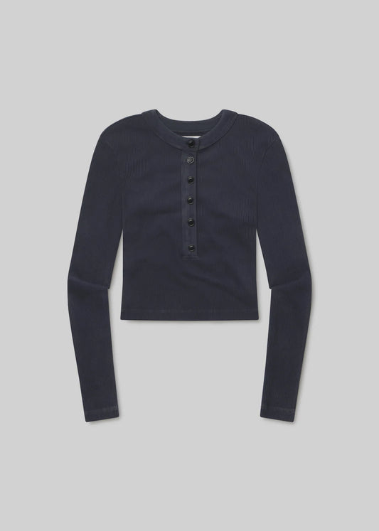 Citizens of Humanity Varra Shirt in Grau/Blau