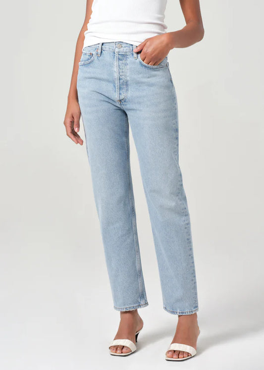 AGOLDE 90's Pinch Waist Straight in Force