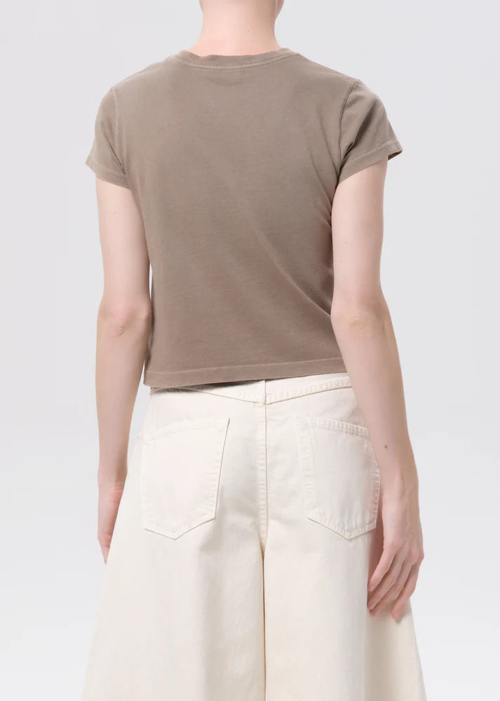 Agolde Adine Shirt in Mauvine