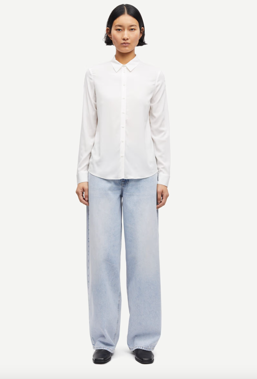 Samsoe Samsoe Saharper Jeans in Frozen Snow