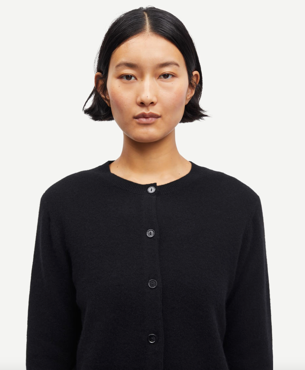 Samsoe Samsoe Saboston Cardigan in Schwarz