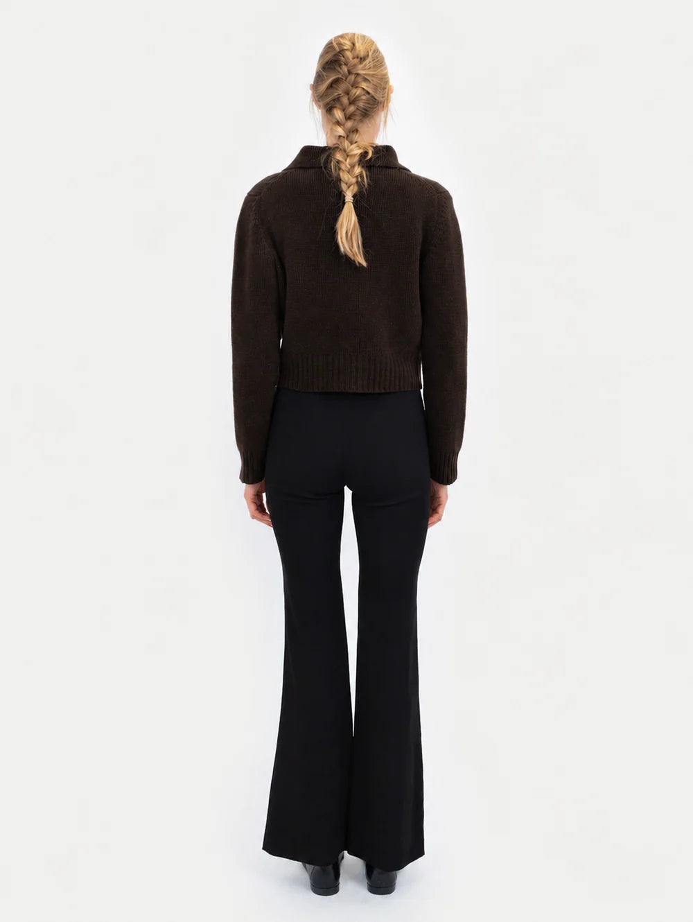 Anna v Berg Alva Cardigan in Espresso