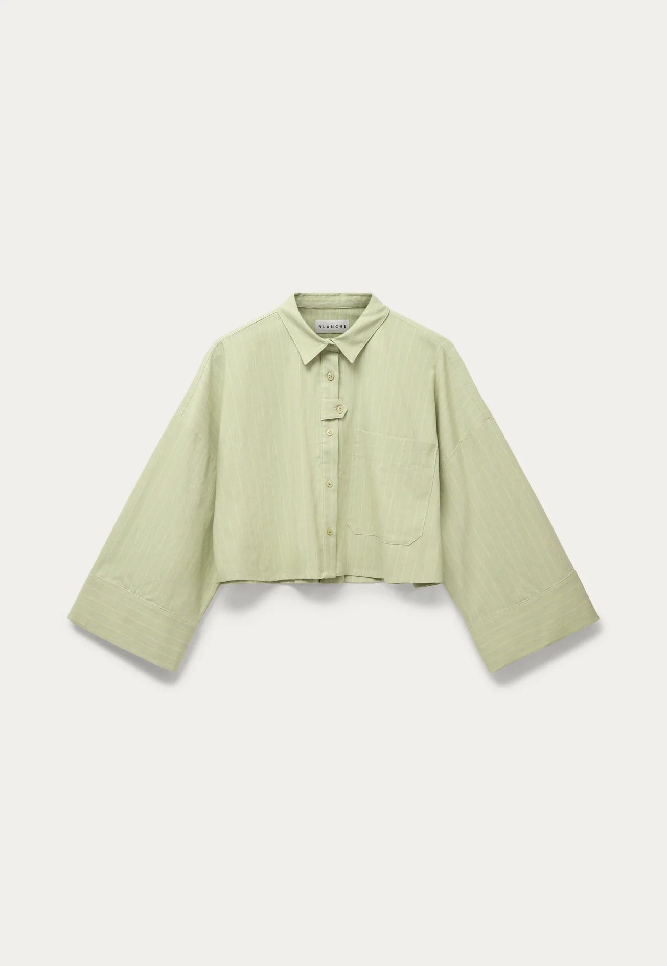 Blanche Cora Bluse in Apfelgrün