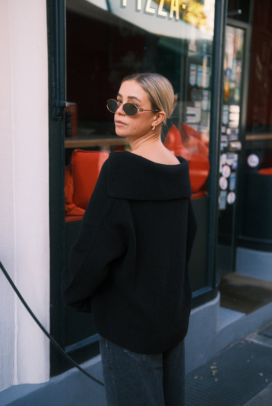 Anna v. Berg Valentine Sweater in Night