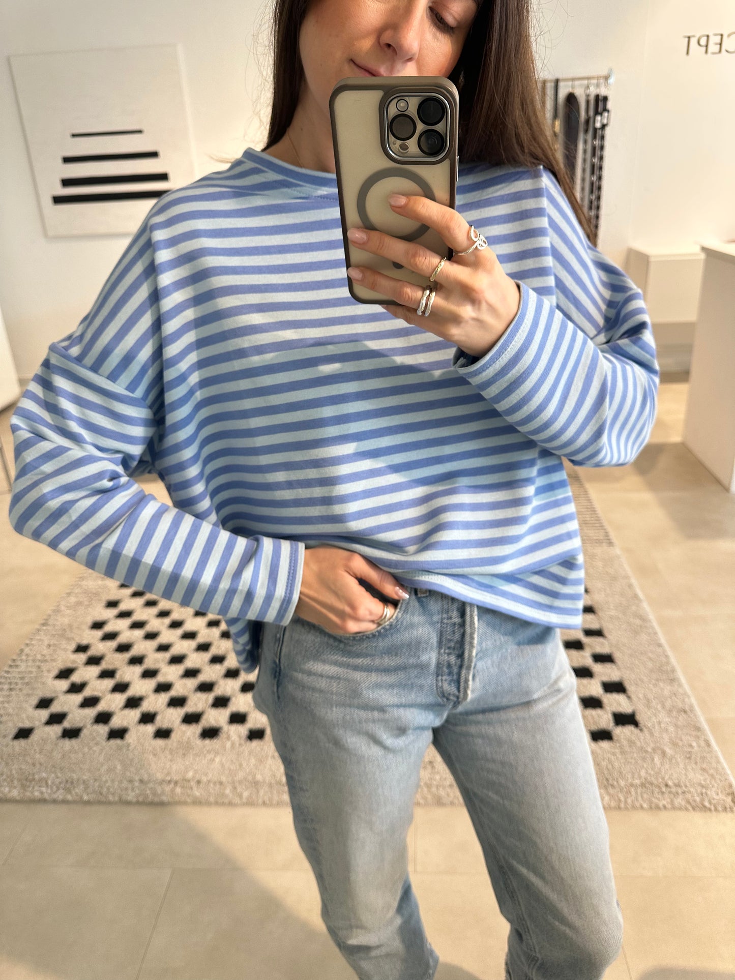 Marla Sweater gestreift