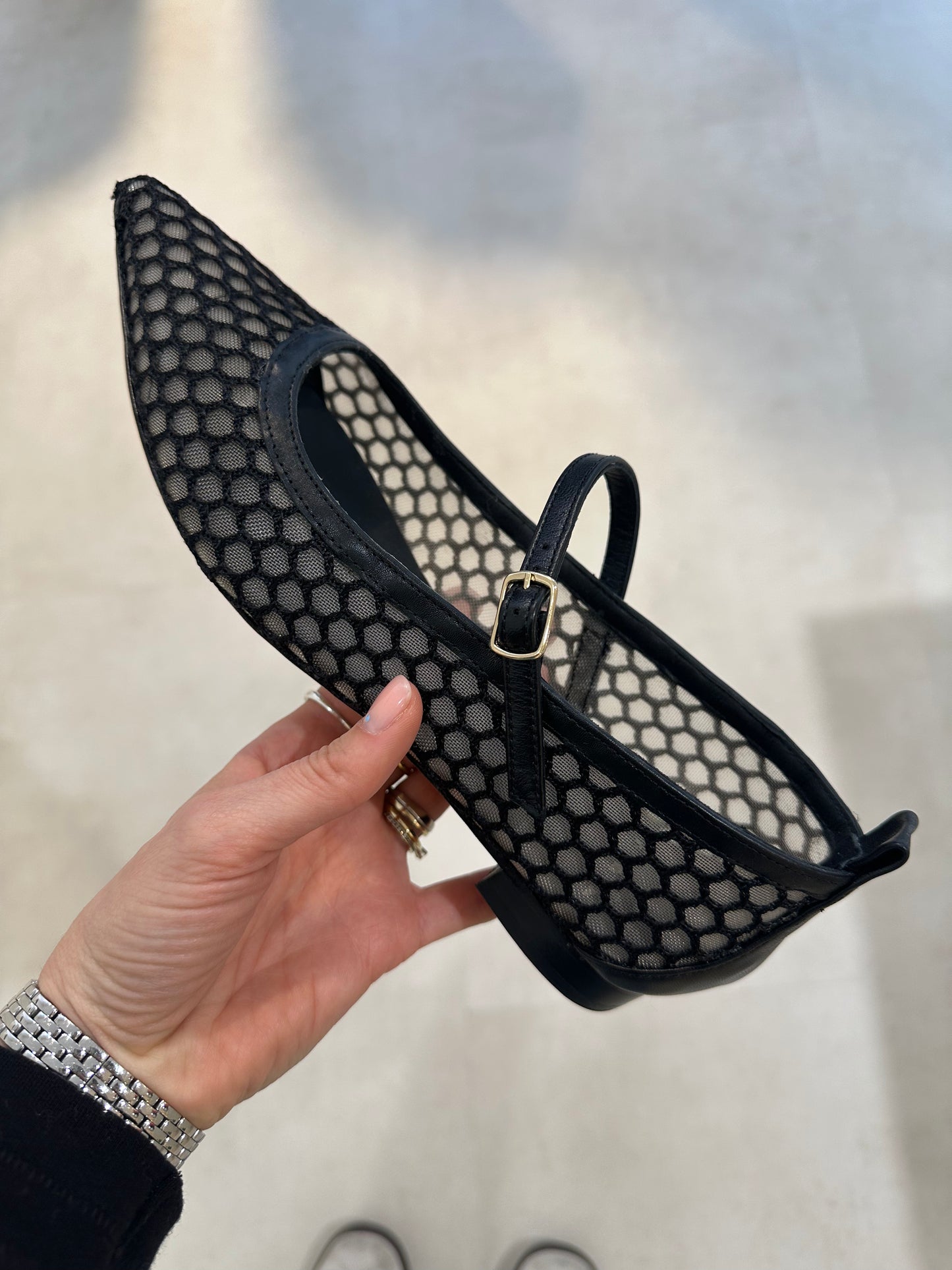 Thea Mika Ballerina in Schwarz