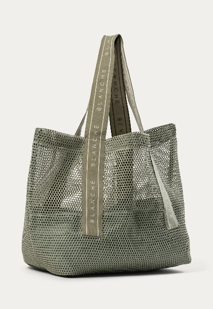 Blanche Tote Bag in Grün