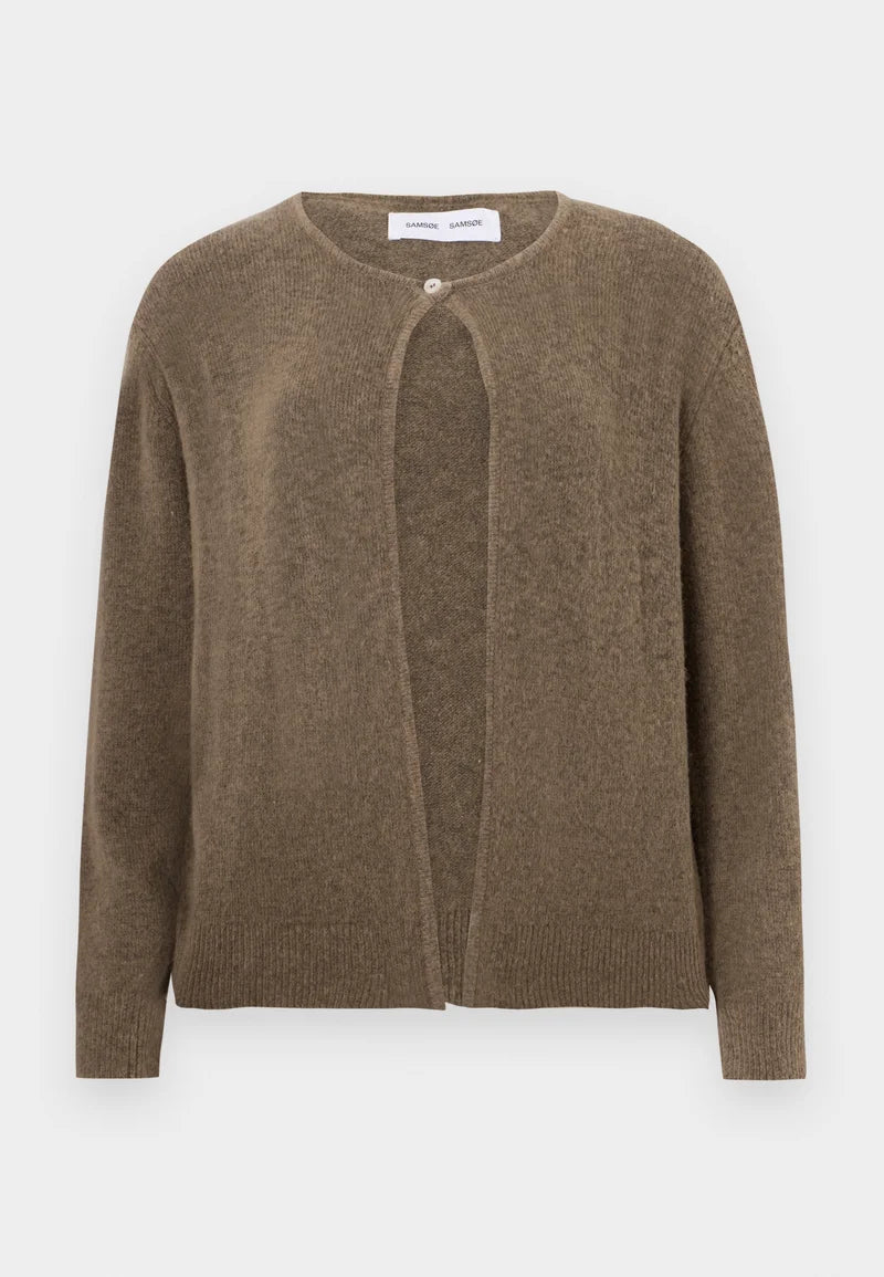 Samsoe Cardigan in Otter