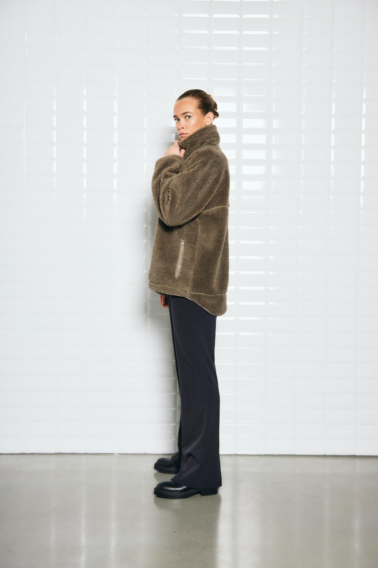 With Black Pernille Jacke in Sage