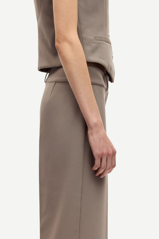 Samsoe Salanay Hose in Dark Aluminium