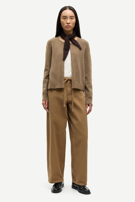 Samsoe Samsoe Sacassandra Cardigan in Otter