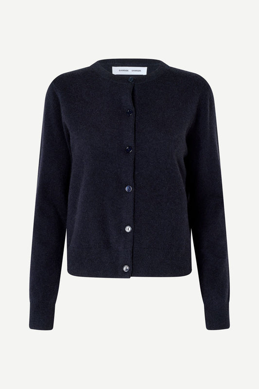 Samsoe Samsoe Saboston Cardigan in Rauchblau