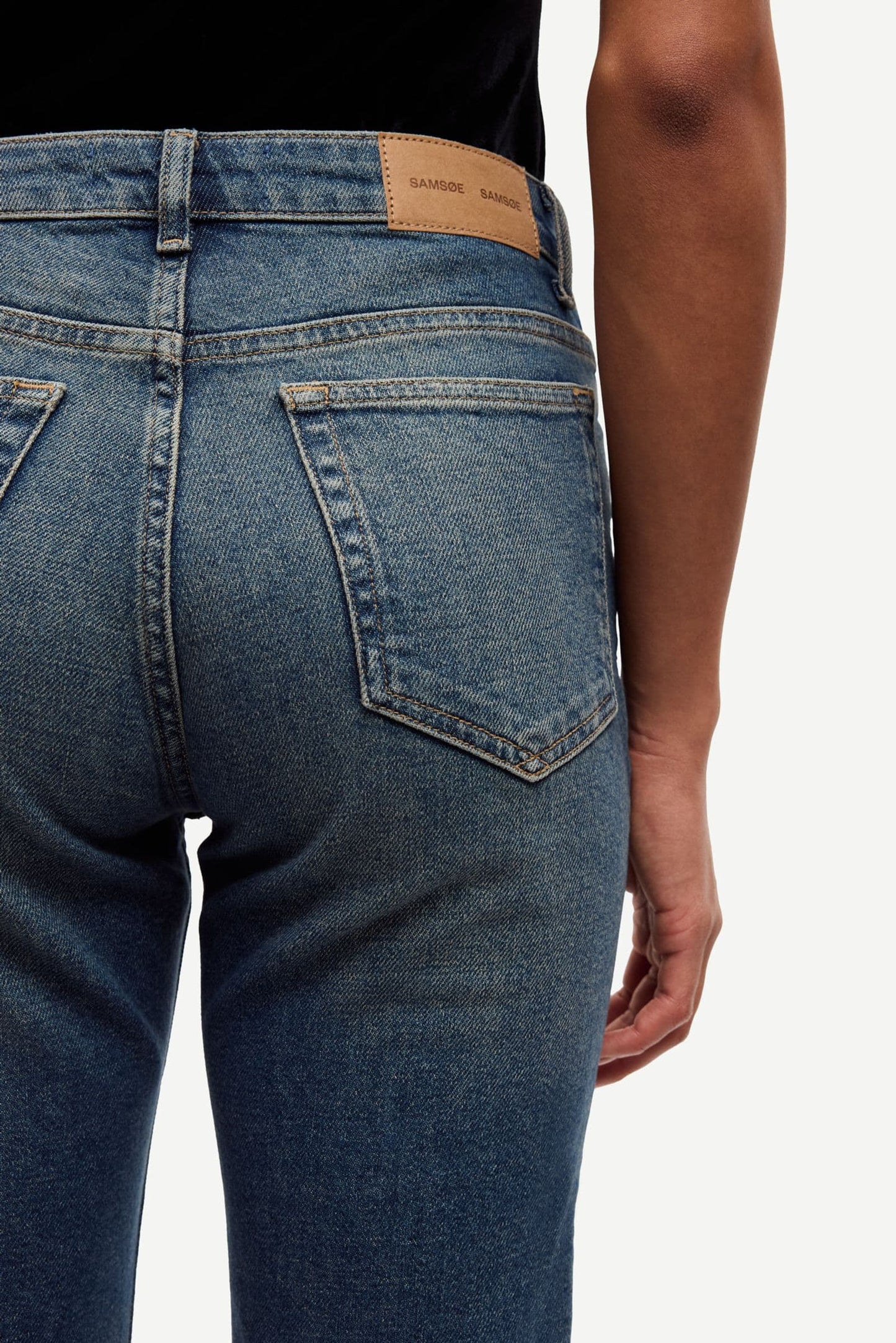 Samsoe Samsoe Sanella Jeans in Vermont Blue