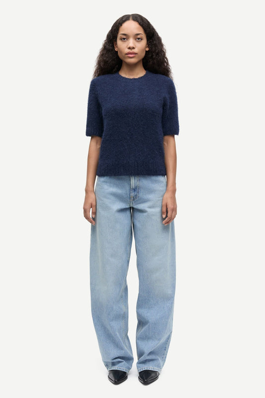 Samsoe Samsoe Sajeanne Top in Blau