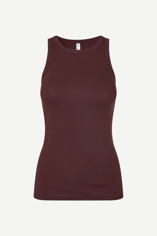 Samsoe Samsoe Alexo Tank Top in Fudge
