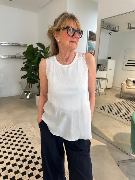 Susanne Bommer Seidentop Himmelblau