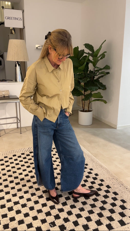 Susanne Bommer Bluse Ruffel Sandcastle