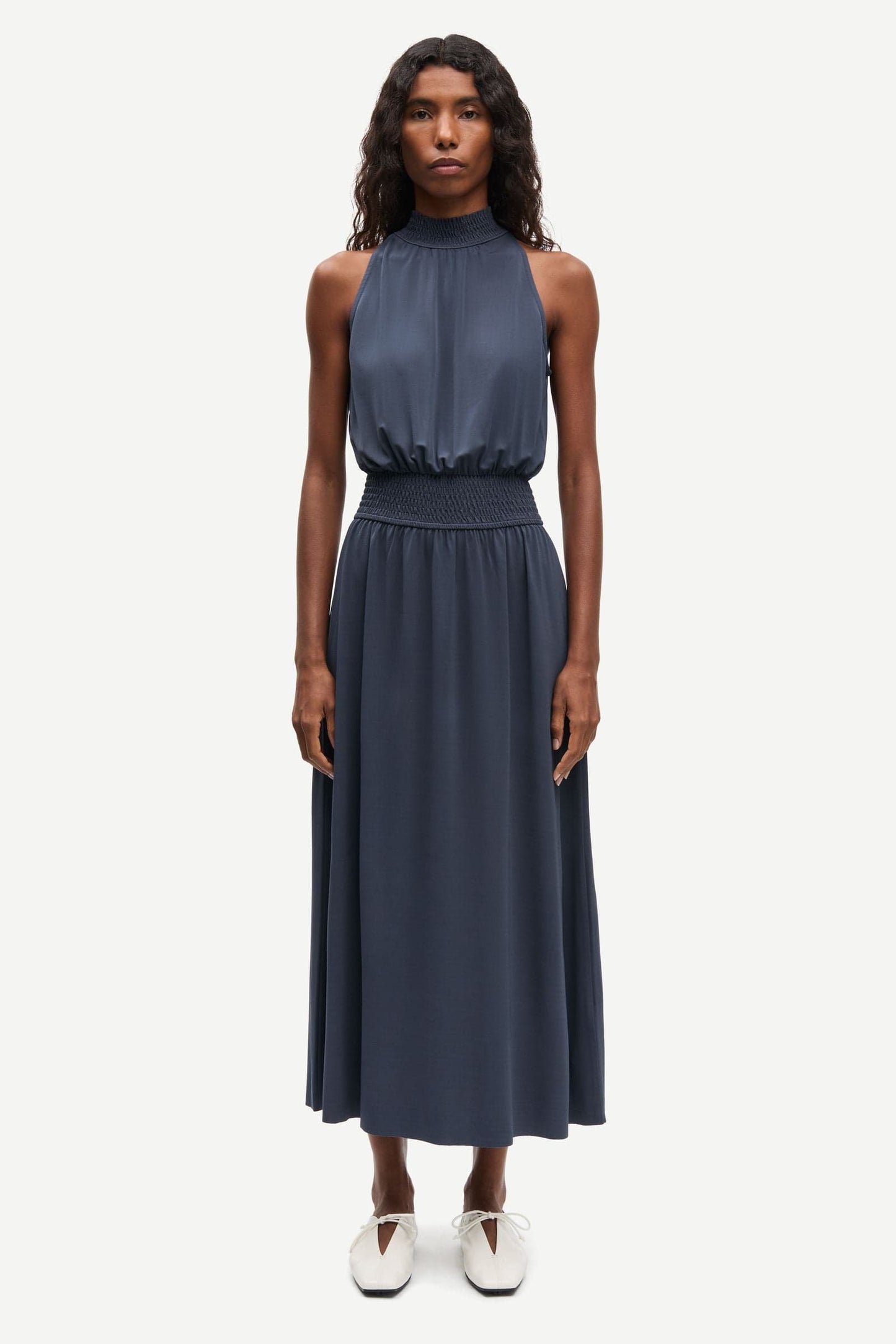 Samsoe Samsoe Saumi Kleid Ombre Blue