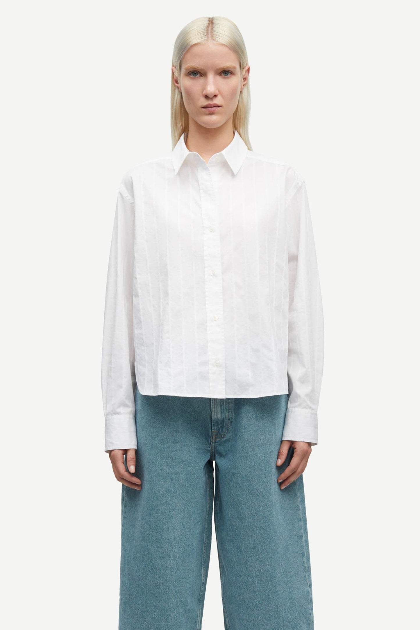 Samsoe Samsoe Saatrani Bluse in weiß