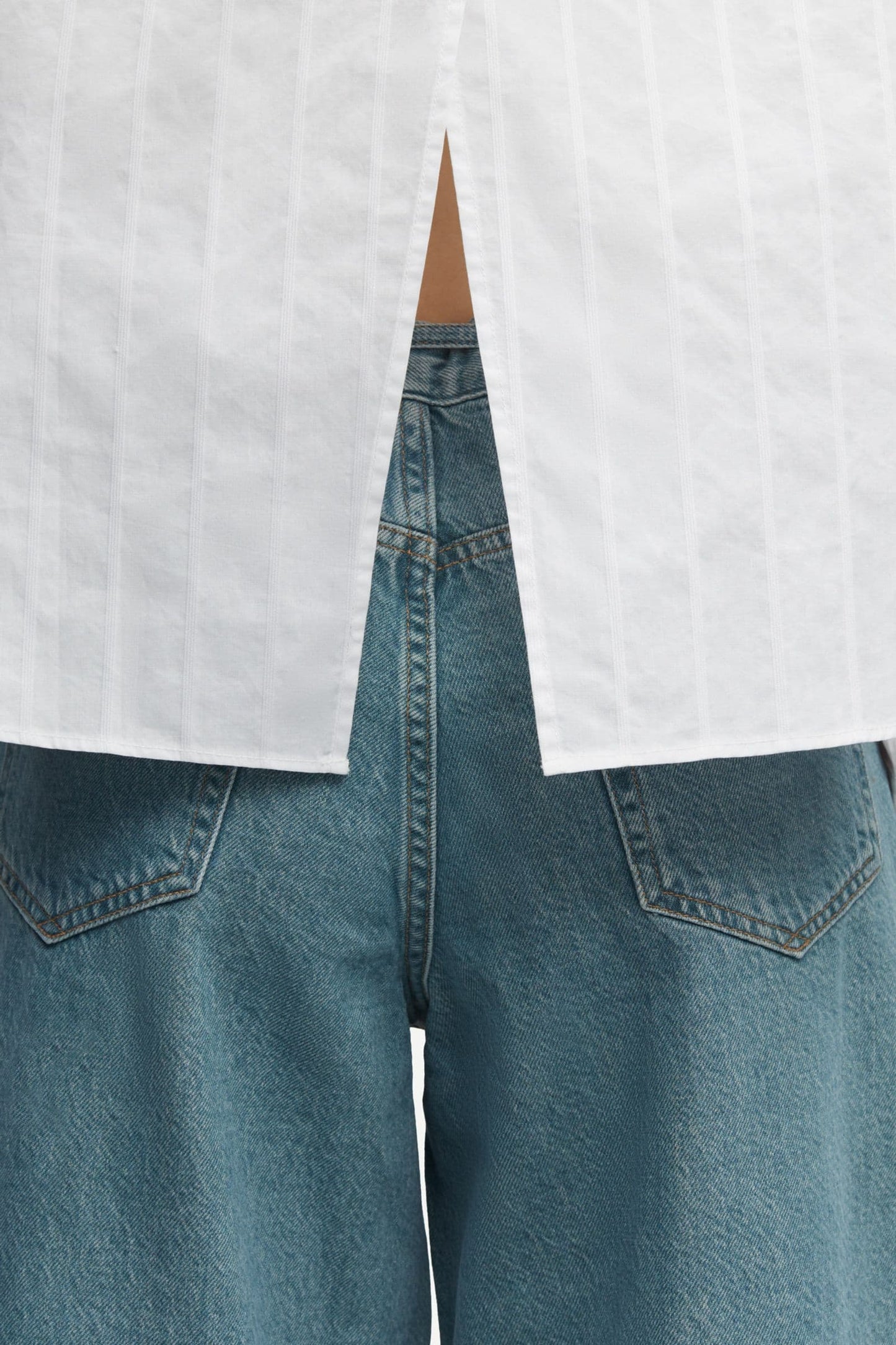 Samsoe Samsoe Saatrani Bluse in weiß