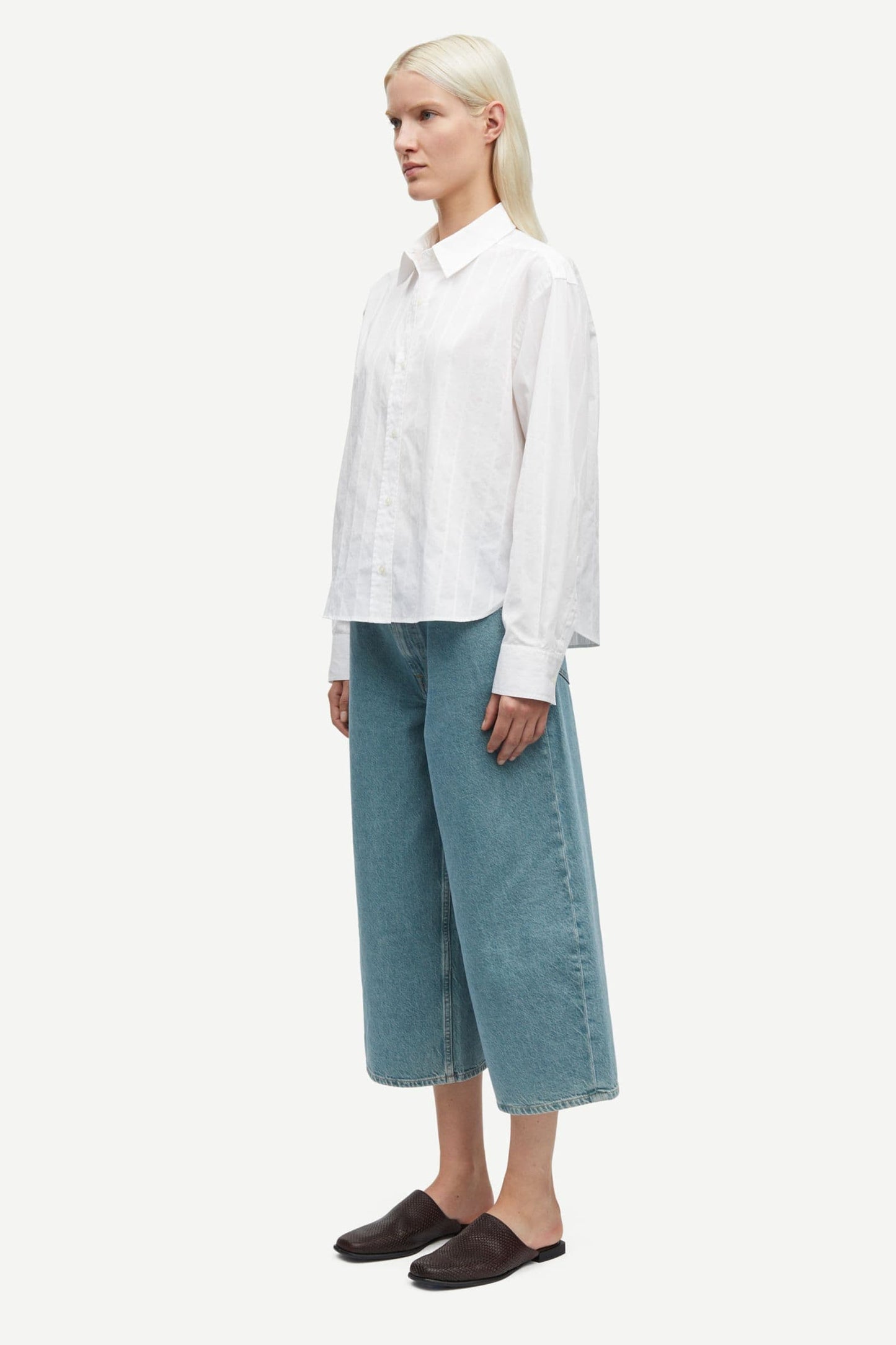 Samsoe Samsoe Saatrani Bluse in weiß