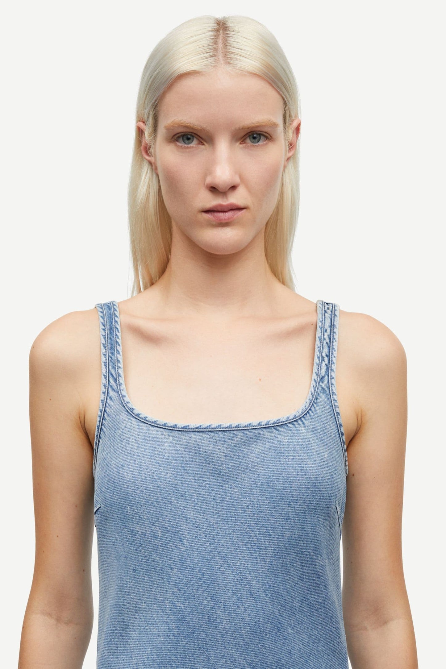 Samsoe Samsoe Sasunna Kleid in Jeans