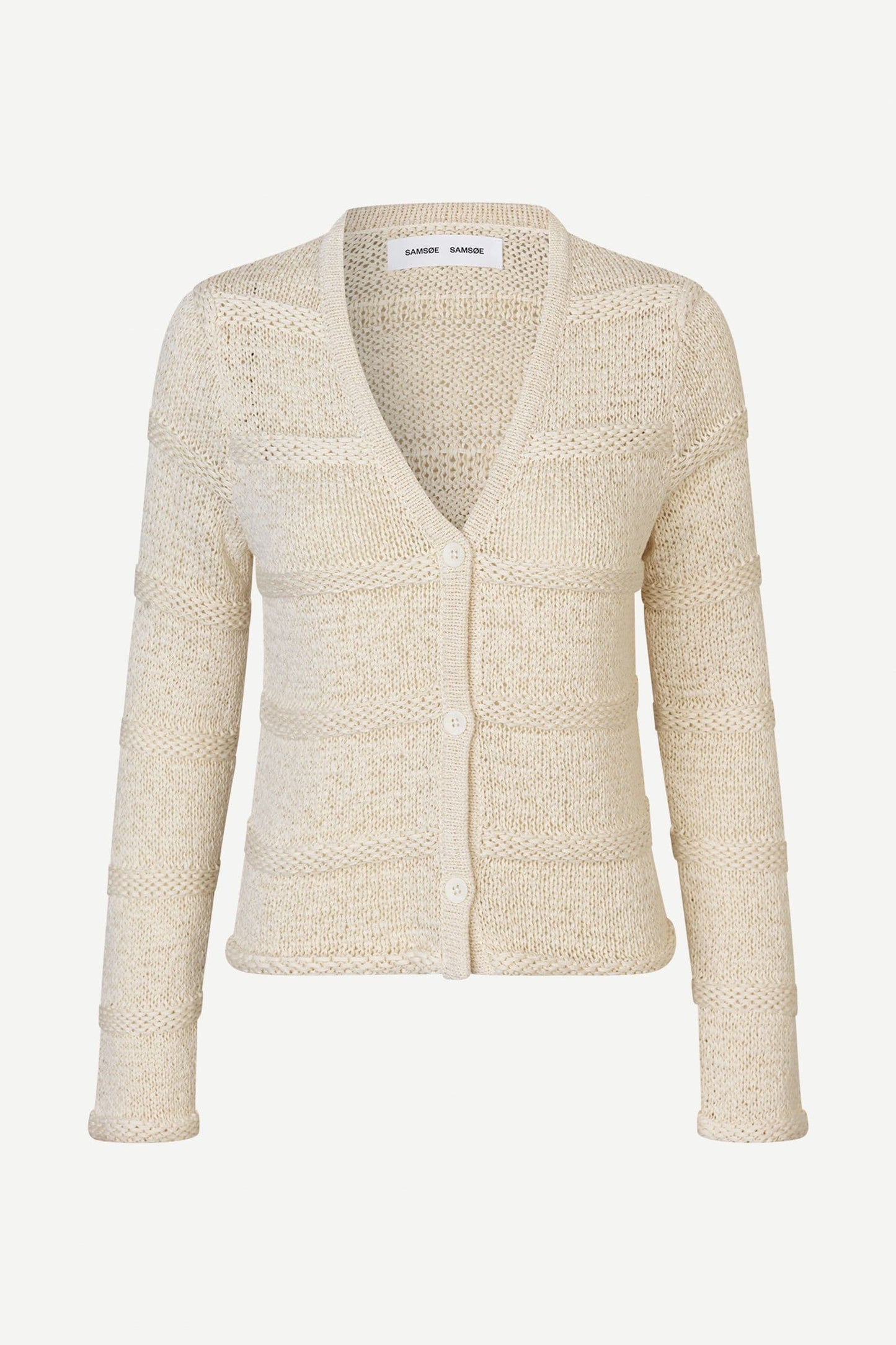 Samsoe Samsoe Sanettie Cardigan in Beige