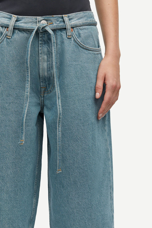 Samsoe Samsoe Saharper Culotte in Carribean Blue