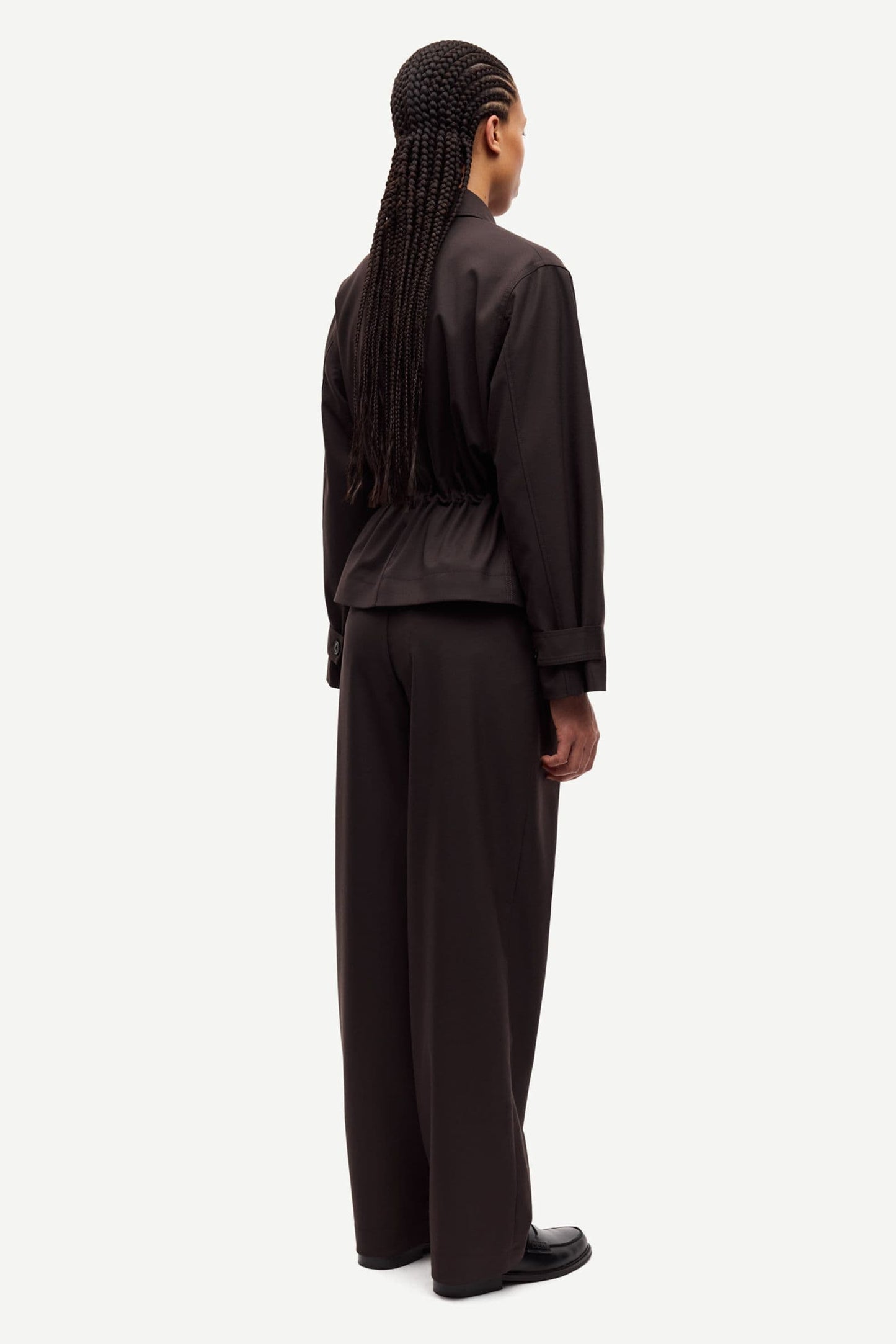 Samsoe Samsoe Salixa Jacke in Black Coffee