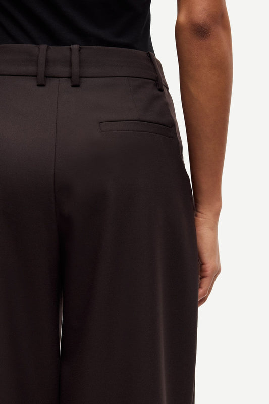 Samsoe Saagneta Hose in Black Coffee