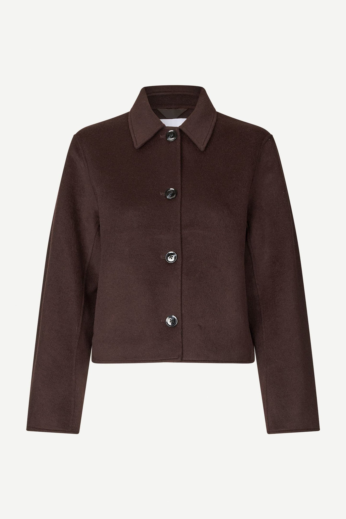 Samsoe Samsoe Saholly Jacke in Black Coffee