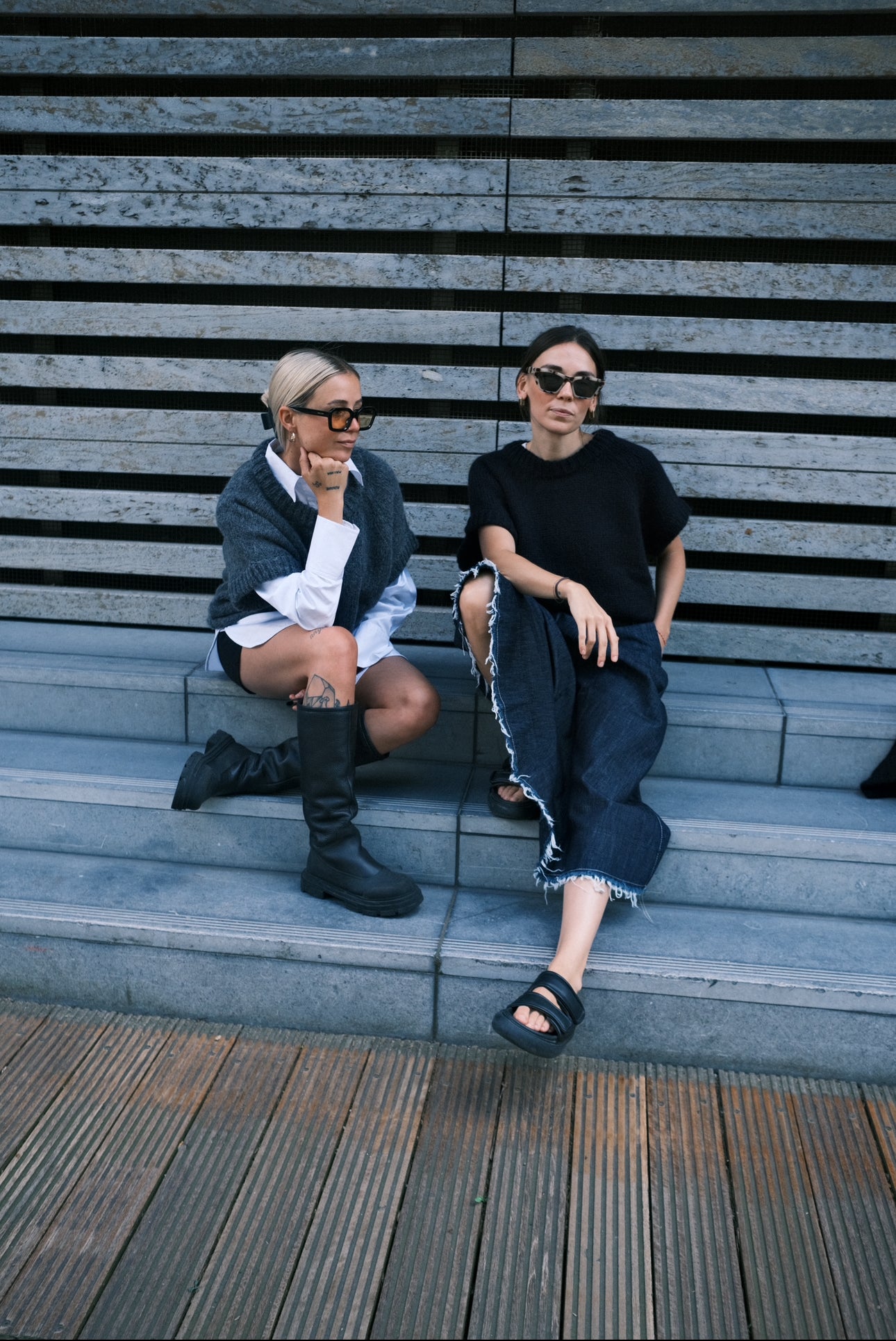 Susanne Bommer Mimi Rock in Denim