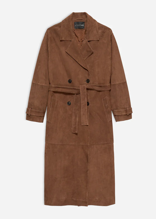 Studio Ar Lilly Long Suede Goat