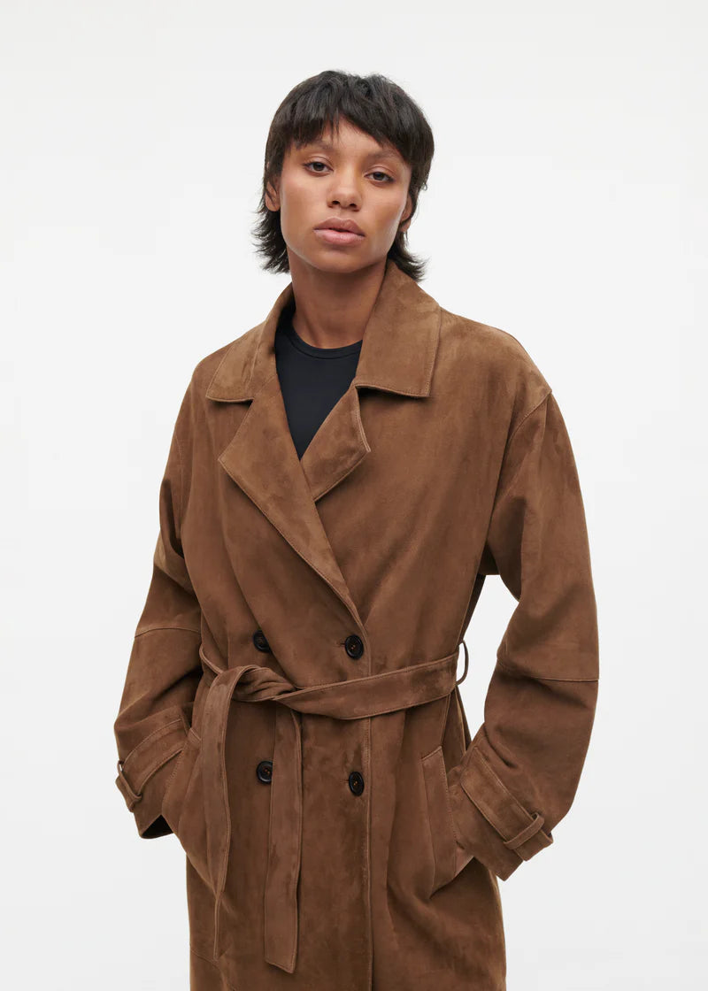 Studio Ar Lilly Long Suede Goat