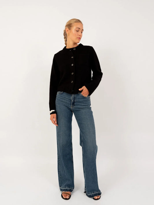 Anna v Berg Lilly Cardigan in Night