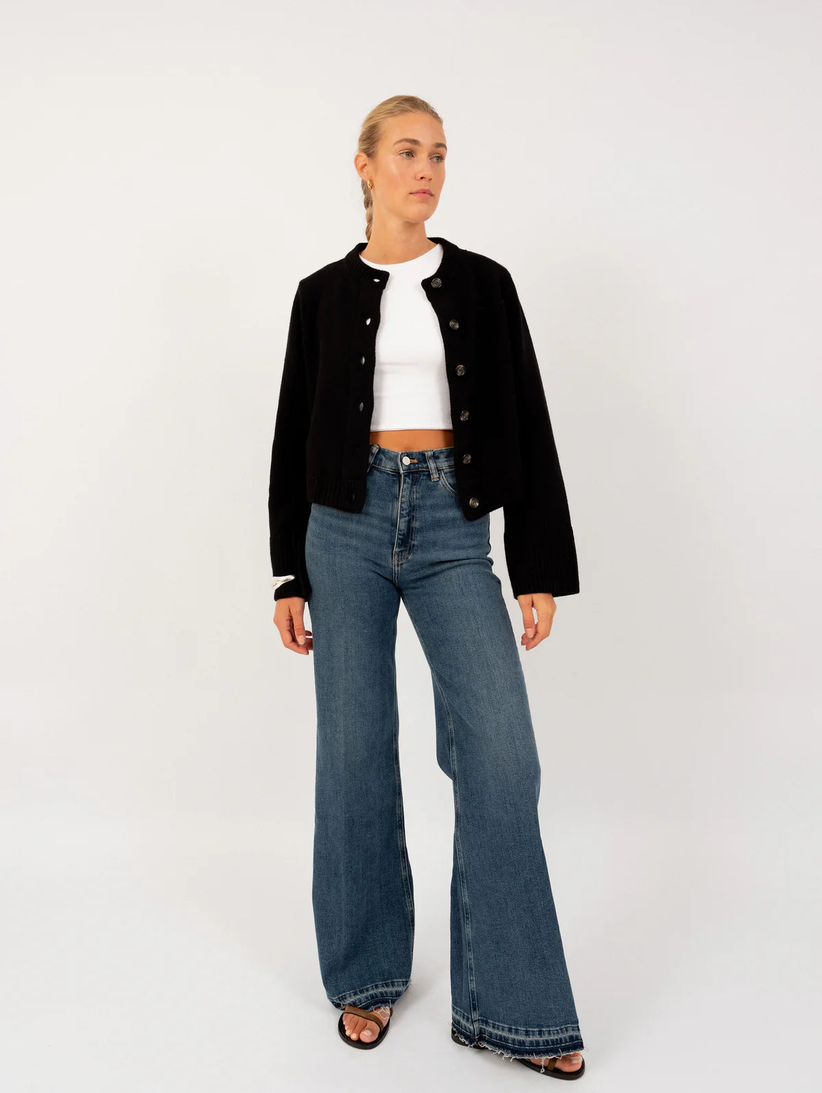 Anna v. Berg Lilly Cardigan in Night