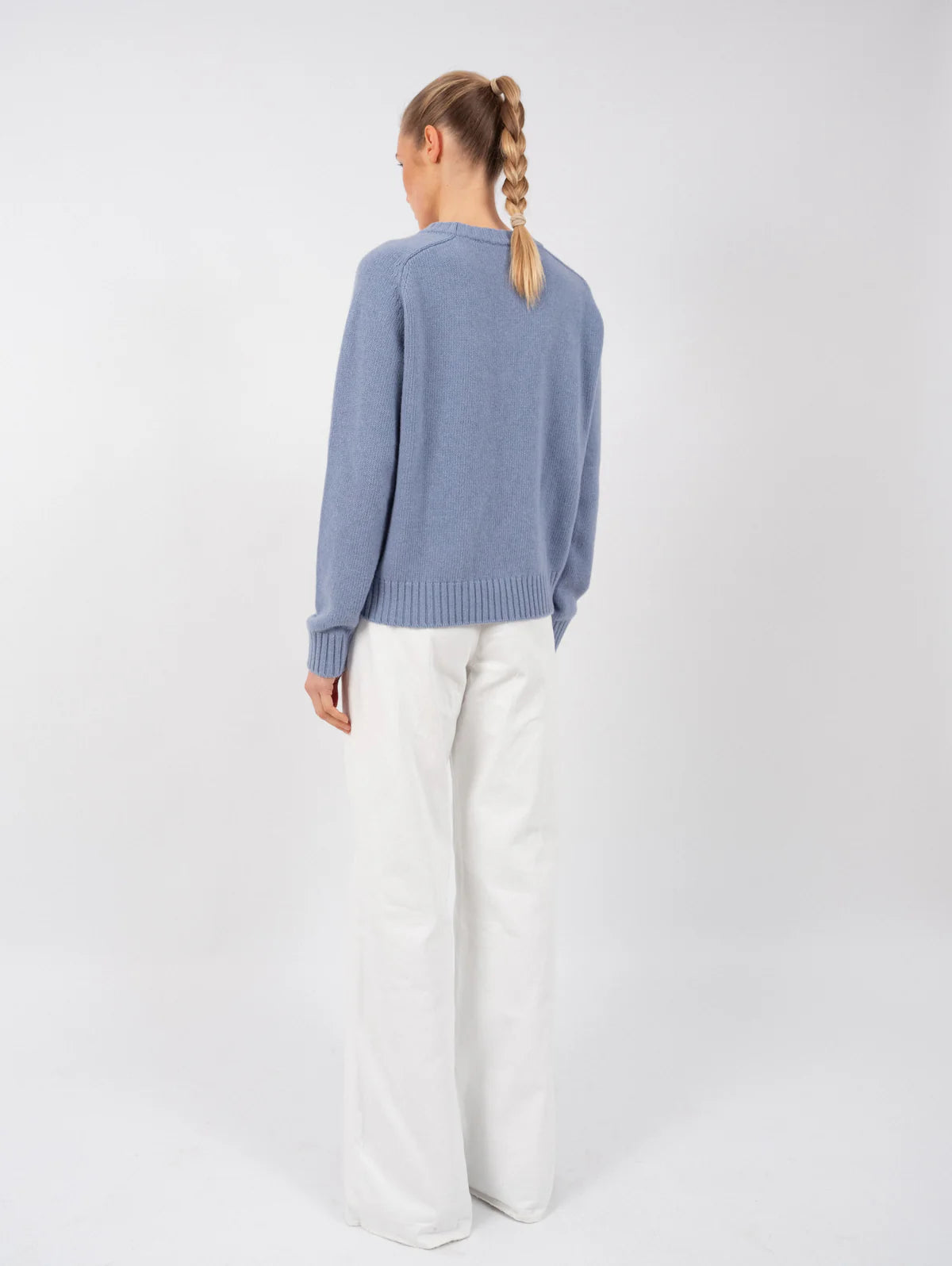 Anna v. Berg Mary Sweater in Jeans Blue
