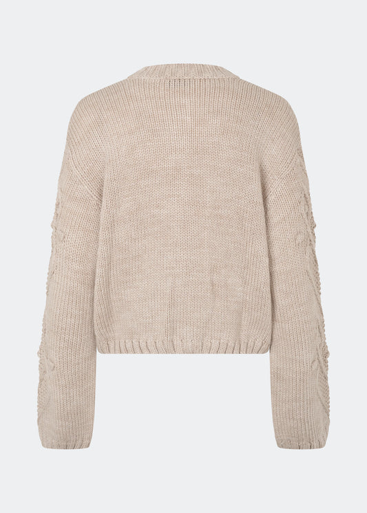 Modström Dahlia Cardigan Beige Melange
