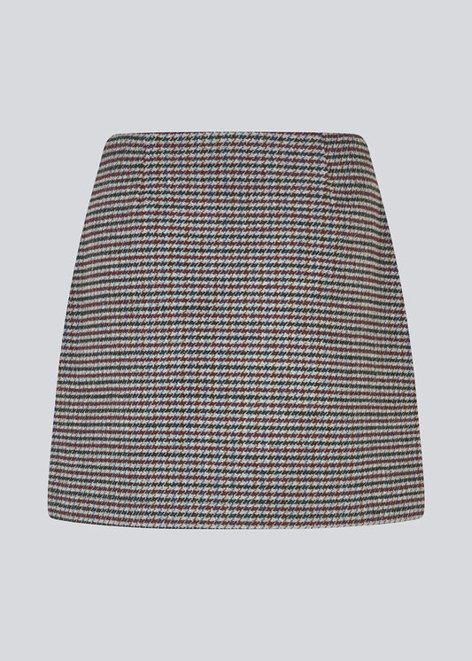 Modström Rock Pektin Hahnentritt in Grau/Burgund