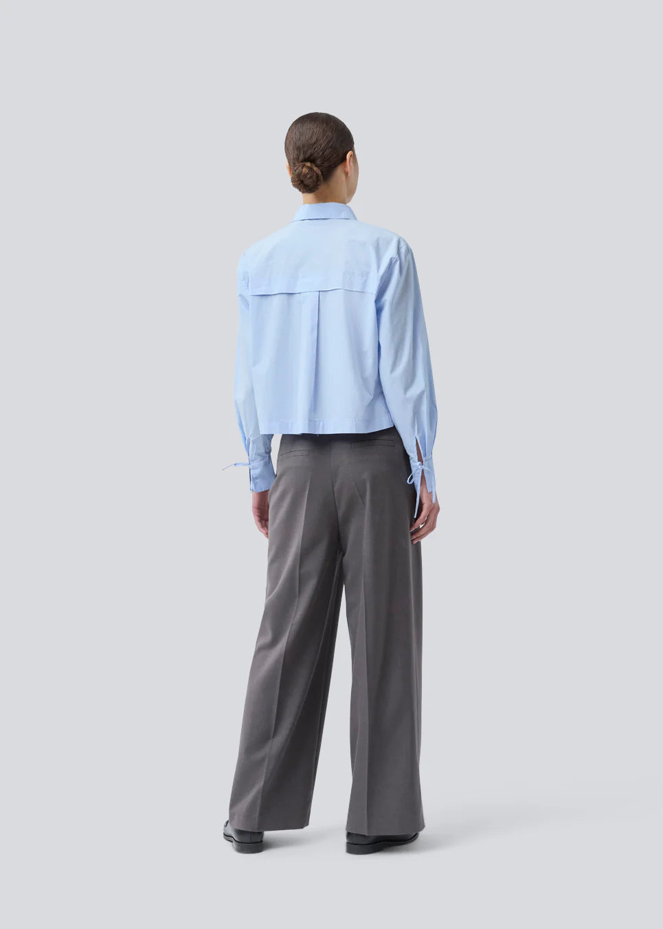 Modström Poemy Bluse in Blue Bell