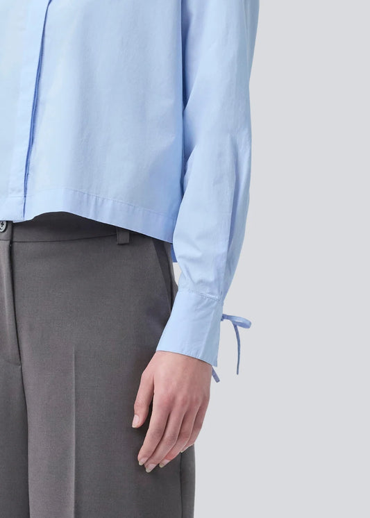 Modström Poemy Bluse in Blue Bell