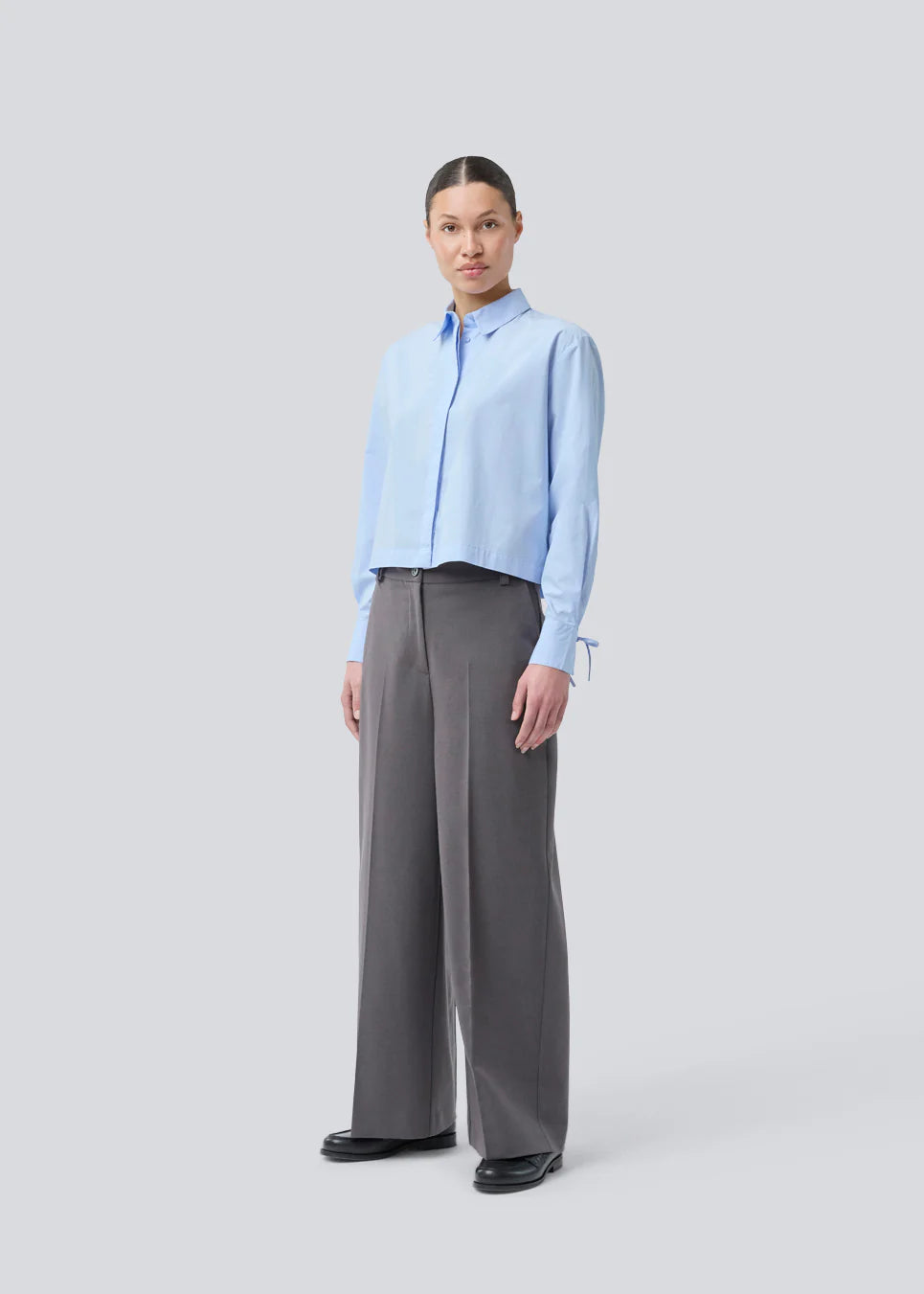 Modström Poemy Bluse in Blue Bell